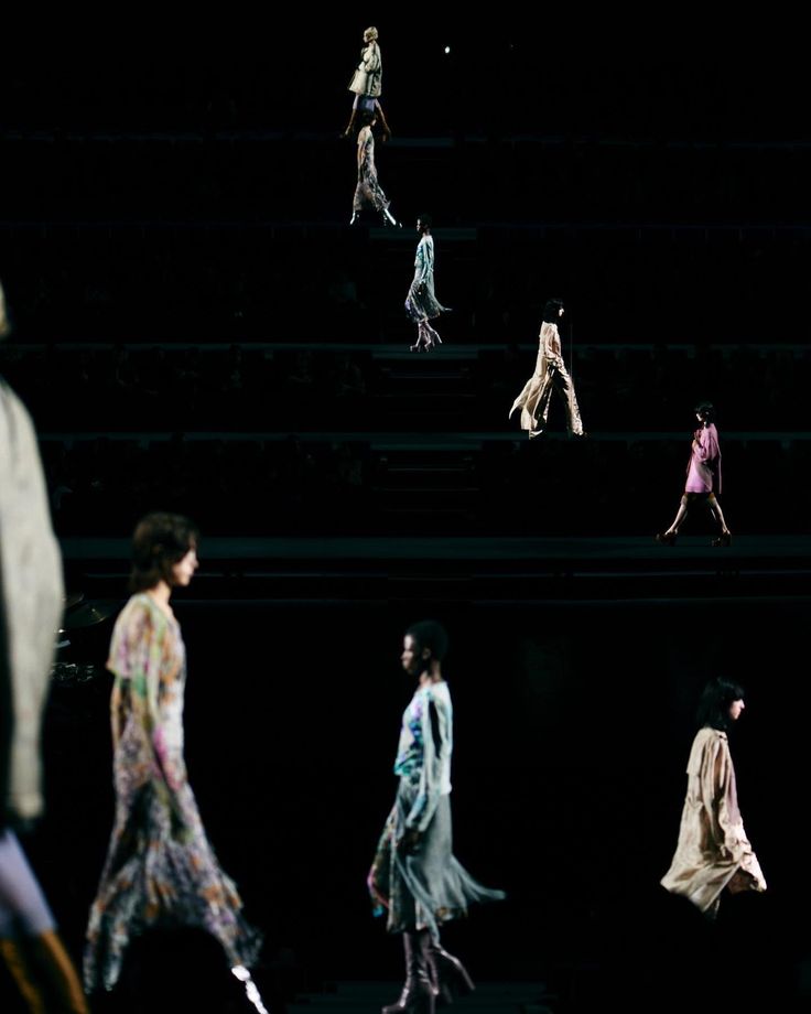 Models walk the runway during New York Fashion Week